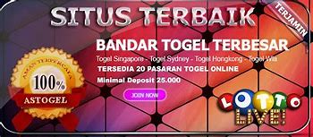 Terpercaya Situs Togel Terbesar Di Dunia